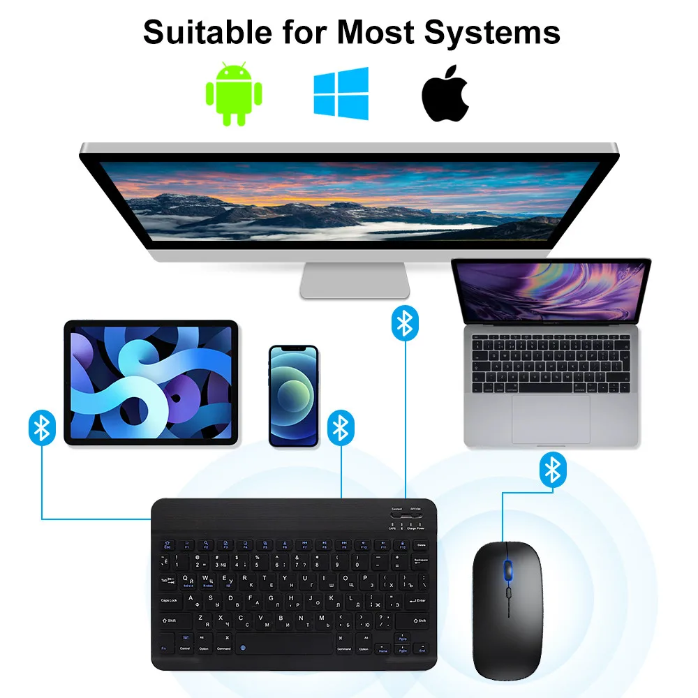 New 2025 Bluetooth Wireless Ke - Gaming Keyboard Wireless recension och pris