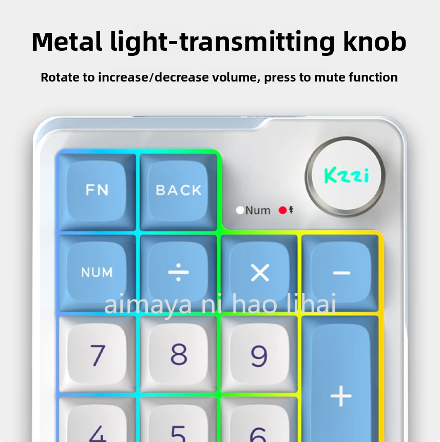Kzzi K20 Mini Keypad Three Mod - Gaming Keyboard Wireless recension och pris