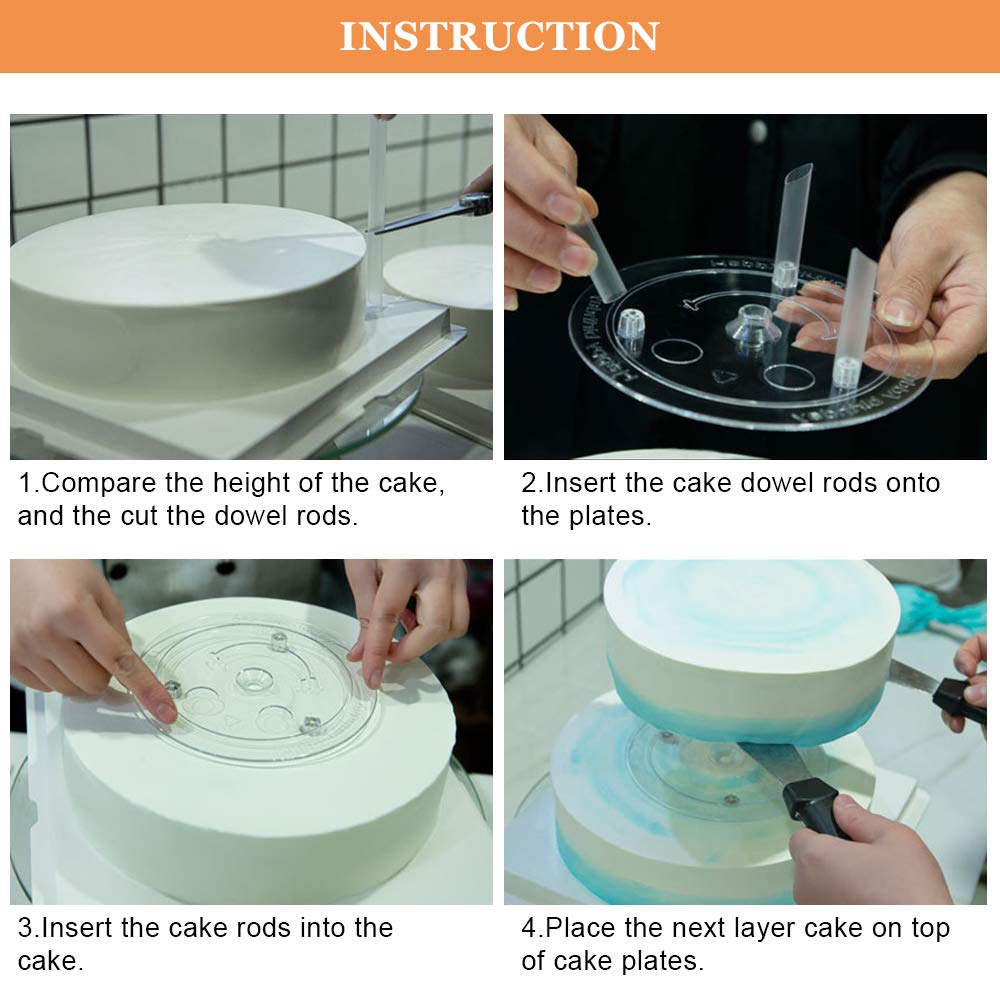 Multi-layer Cake Stand Suspend - Gasket Mount Kit recension och pris