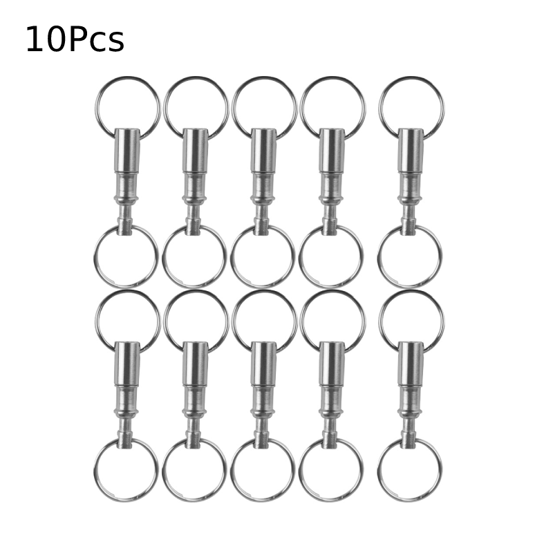 10pcs Dual Detachable Keychain - Keycap Puller Ring recension och pris