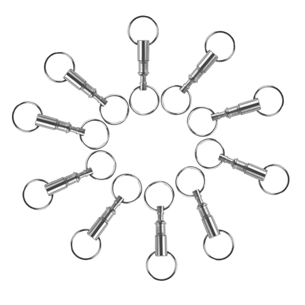 10pcs Dual Detachable Keychain - Keycap Puller Ring recension och pris