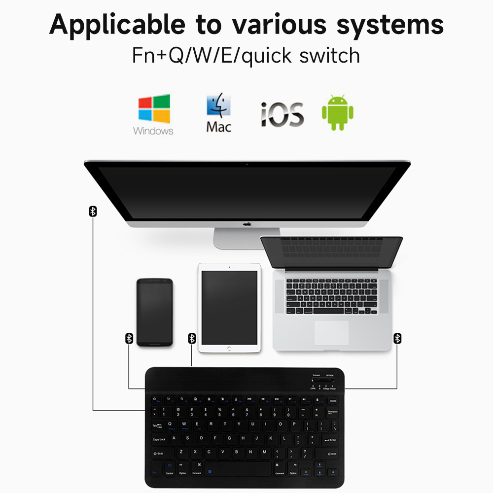 Bluetooth Keyboard for IOS And - Gaming Keyboard Wireless recension och pris