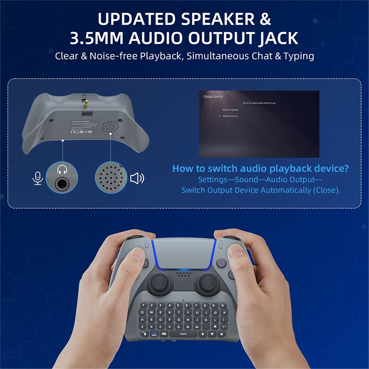 goodidea 3.5mm Gaming Wireless - Gaming Keyboard Wireless recension och pris