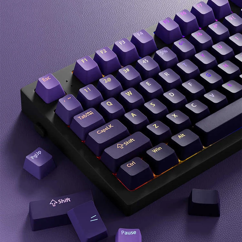 Custom Gradient Violet OEM Pro - Gaming Keyboard Top recension och pris