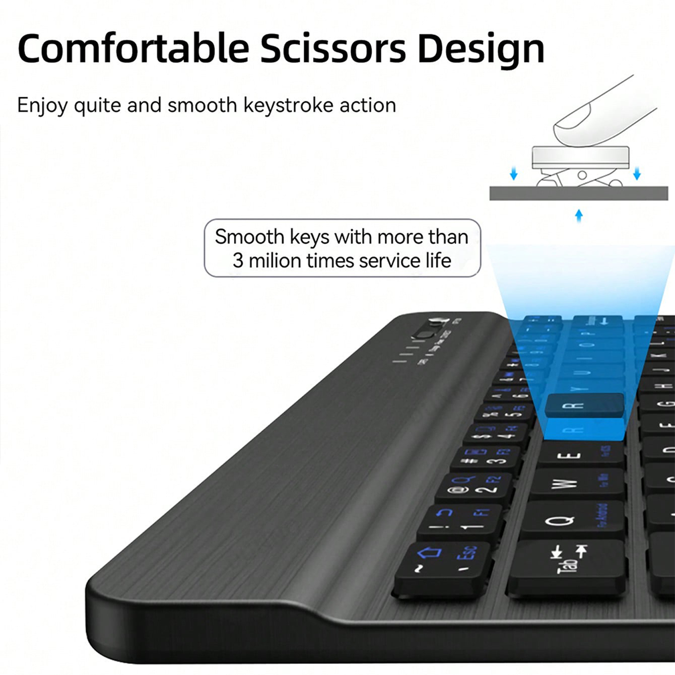 Multilingual Keyboard For Tabl - Gaming Keyboard Wireless recension och pris