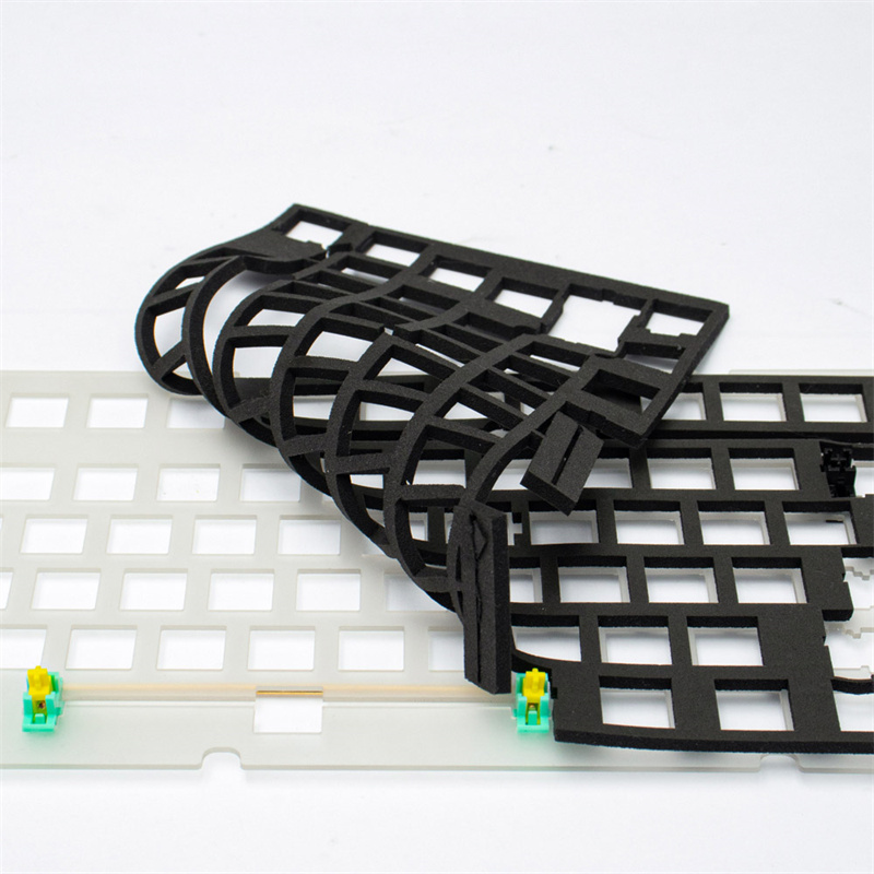 Mechanical Keyboard Sandwich C - Gaming Keyboard No Noise recension och pris