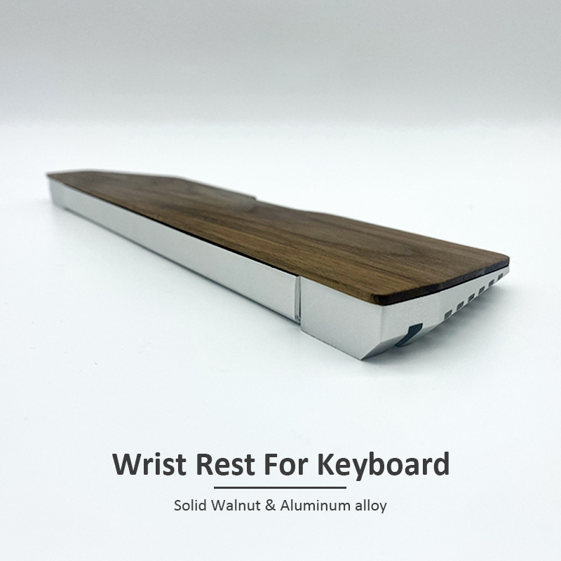 Kashcy Solid Walnut Wood & Alu - Wrist Rest Wood recension och pris