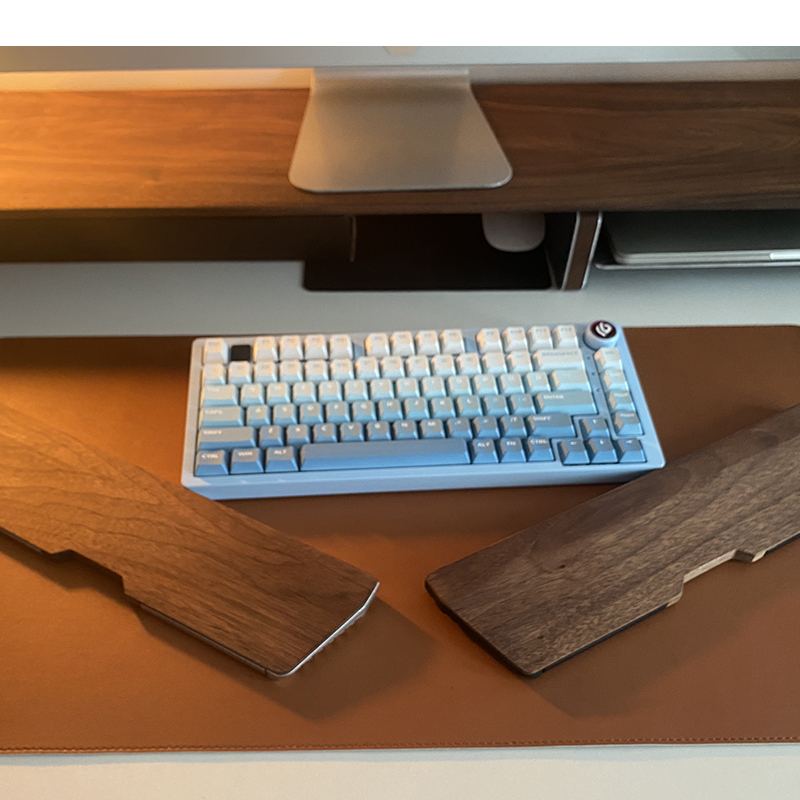 Kashcy Solid Walnut Wood & Alu - Wrist Rest Wood recension och pris