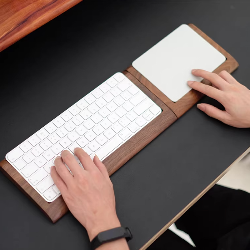 Black Walnut Solid Wooden Tray - Wrist Rest Wood recension och pris