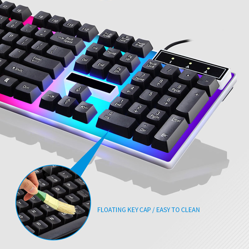 RGB Gaming Keyboard Gamer Keyb - Gaming Keyboard Bundle recension och pris