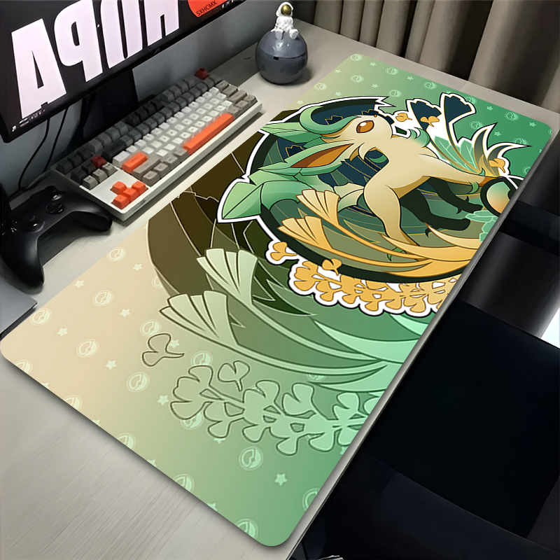 Mouse Pad Gamer P-pokemon Leaf - Gaming Keyboard Top recension och pris