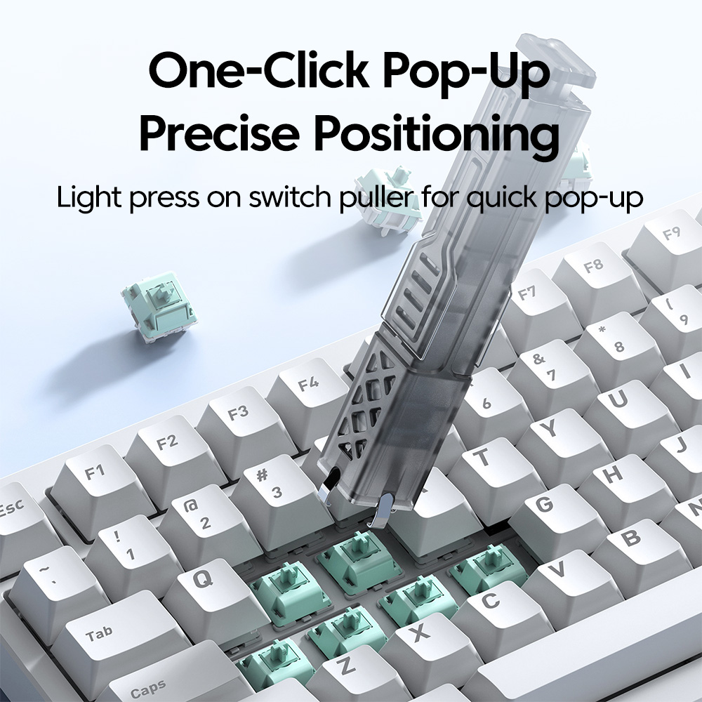 2 In 1 Keyboard Keycaps Switch - Keycap Puller Ring recension och pris