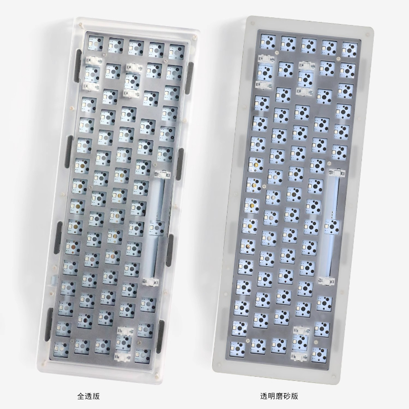 Acr 68Pro Acrylic Transparent  - Gaming Keyboard Bundle recension och pris