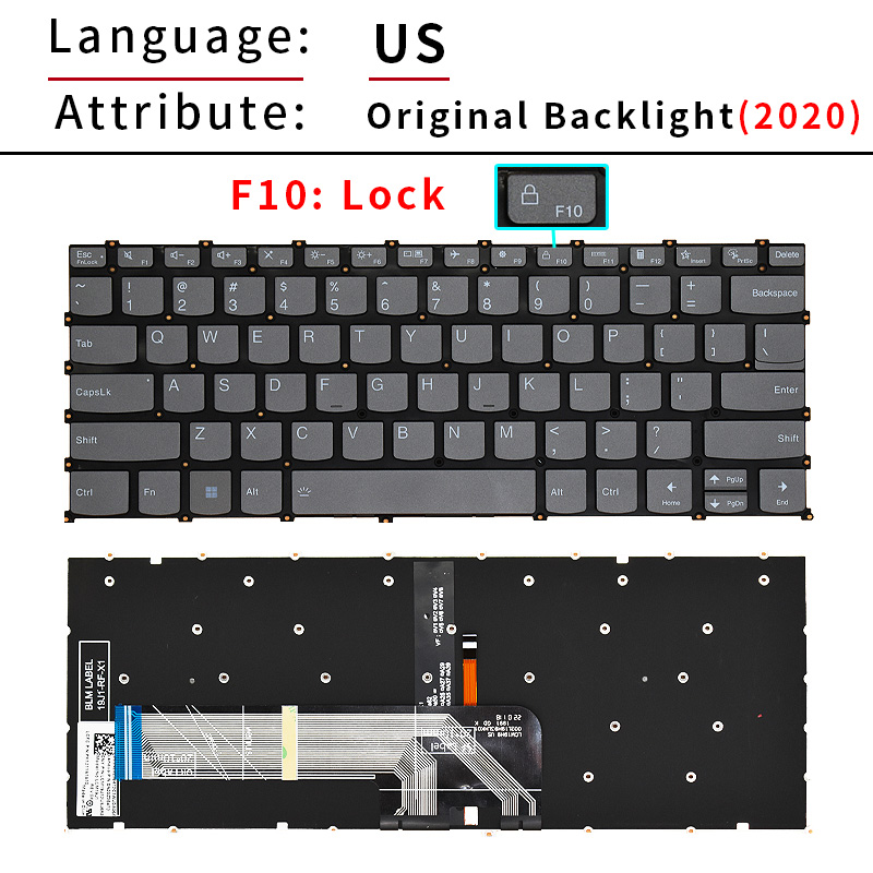 UK Spanish PT-BR Brazil Backli - Gaming Keyboard Backlit recension och pris
