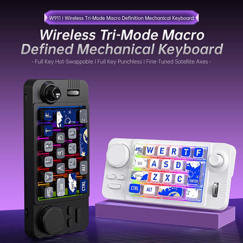 Gaming Keyboard W911 Wireless  - Gaming Keyboard Wireless recension och pris