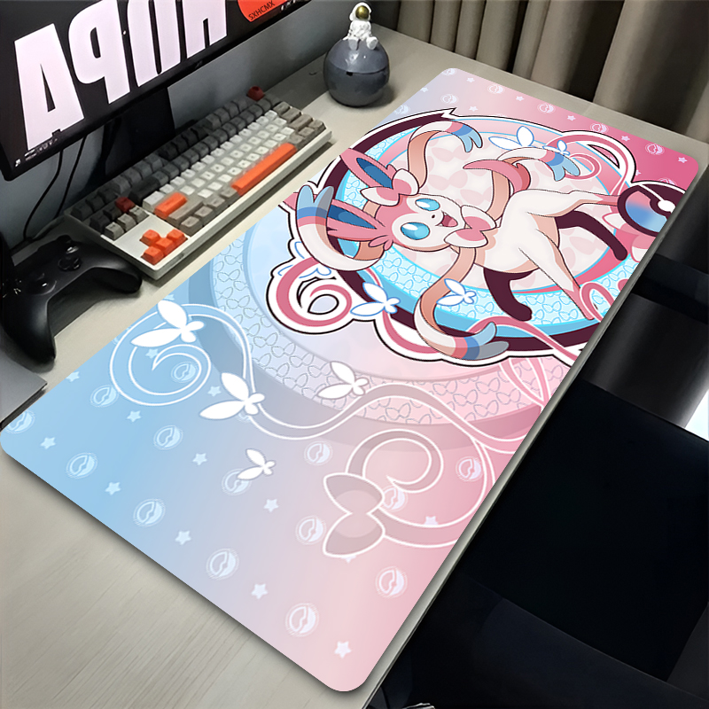 Large Pink Cute Mousepad XXL G - Gaming Keyboard Top recension och pris